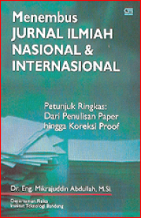 Image of Menembus Jurnal Ilmiah Nasional Dan Internasional
