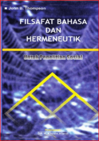 Image of Filsafat Bahasa dan Hermeneutik