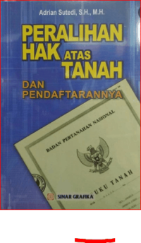 Image of Peralihan Hak Atas Tanah Dan Pendaftaran