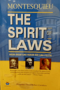 Image of The spirit Of laws