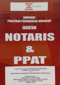 Image of Himpunan Perundang-undangan Jabatan Notaris & PPAT
