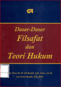 Image of Dasar - Dasar Filsafat Dan Teori Hukum