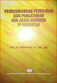 Image of Perkembangan Pemikiran Dan Pengaturan HAM Di Indonesia