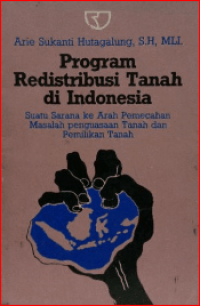 Image of Program Redistribusi Tanah Di Indonesia