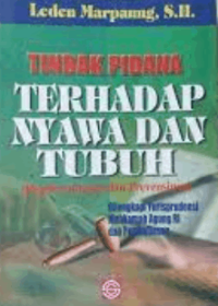 Image of TINDAK PIIDANA TERHADAP NYAWA DAN TUBUH