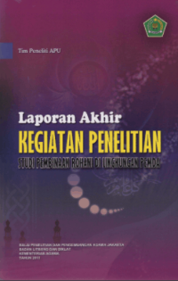 Image of Laporan Akhir Kegiatan Penelitian