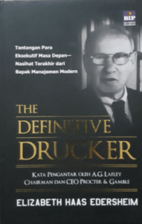 Image of The Definitive Drucker